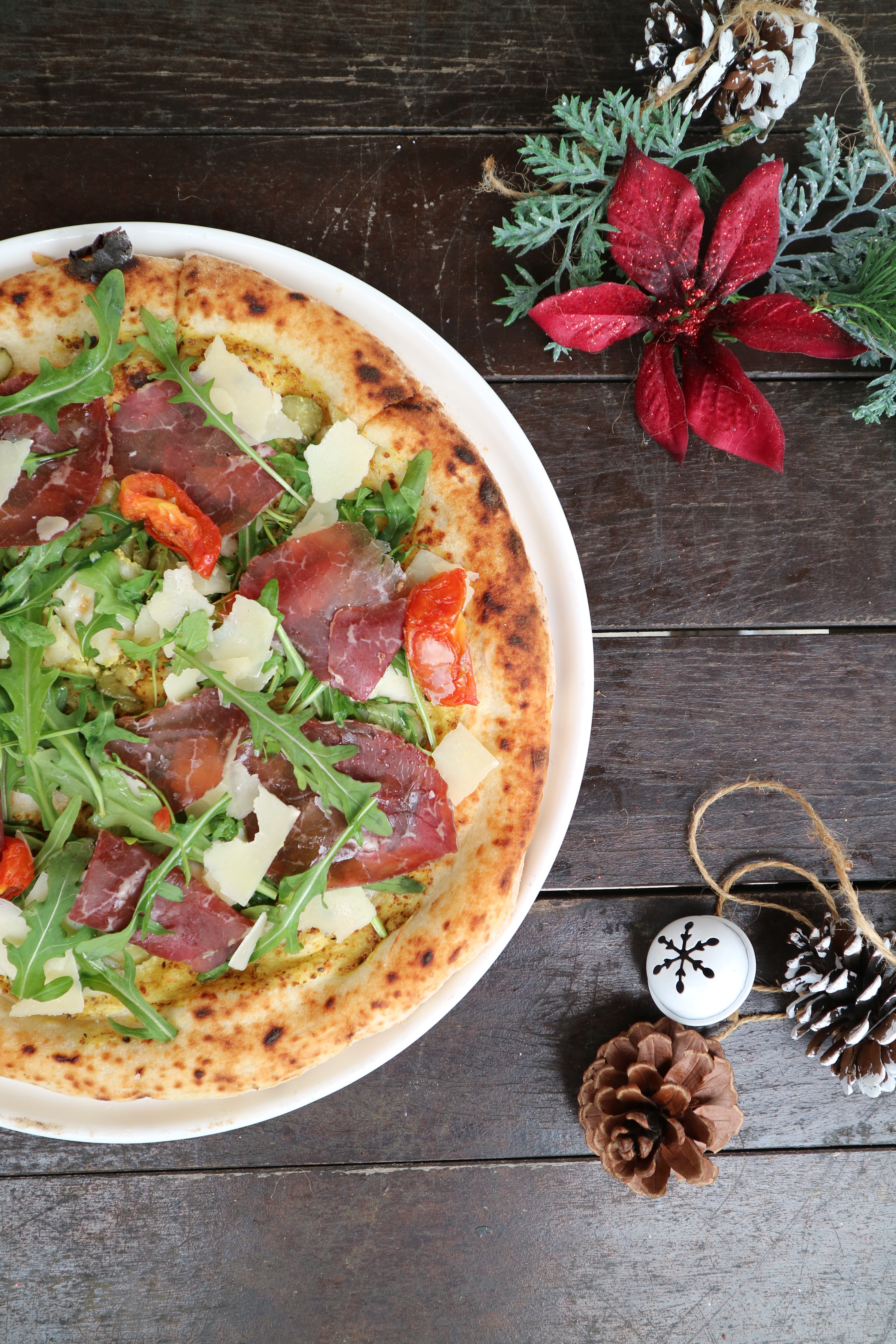 December's Special - Beef Bresaola Pizza